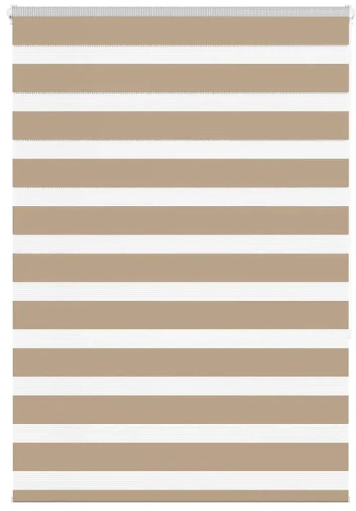 vidaXL Cortina de zebra 105x150 cm largura do tecido 100,9cm poliéster