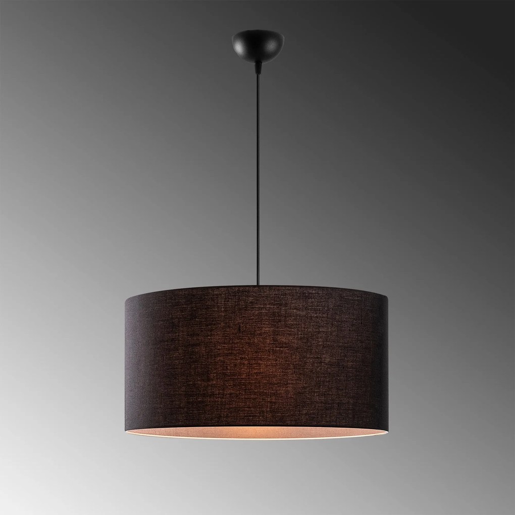 Chandelier Abajur – Preto – 50 x 50 cm