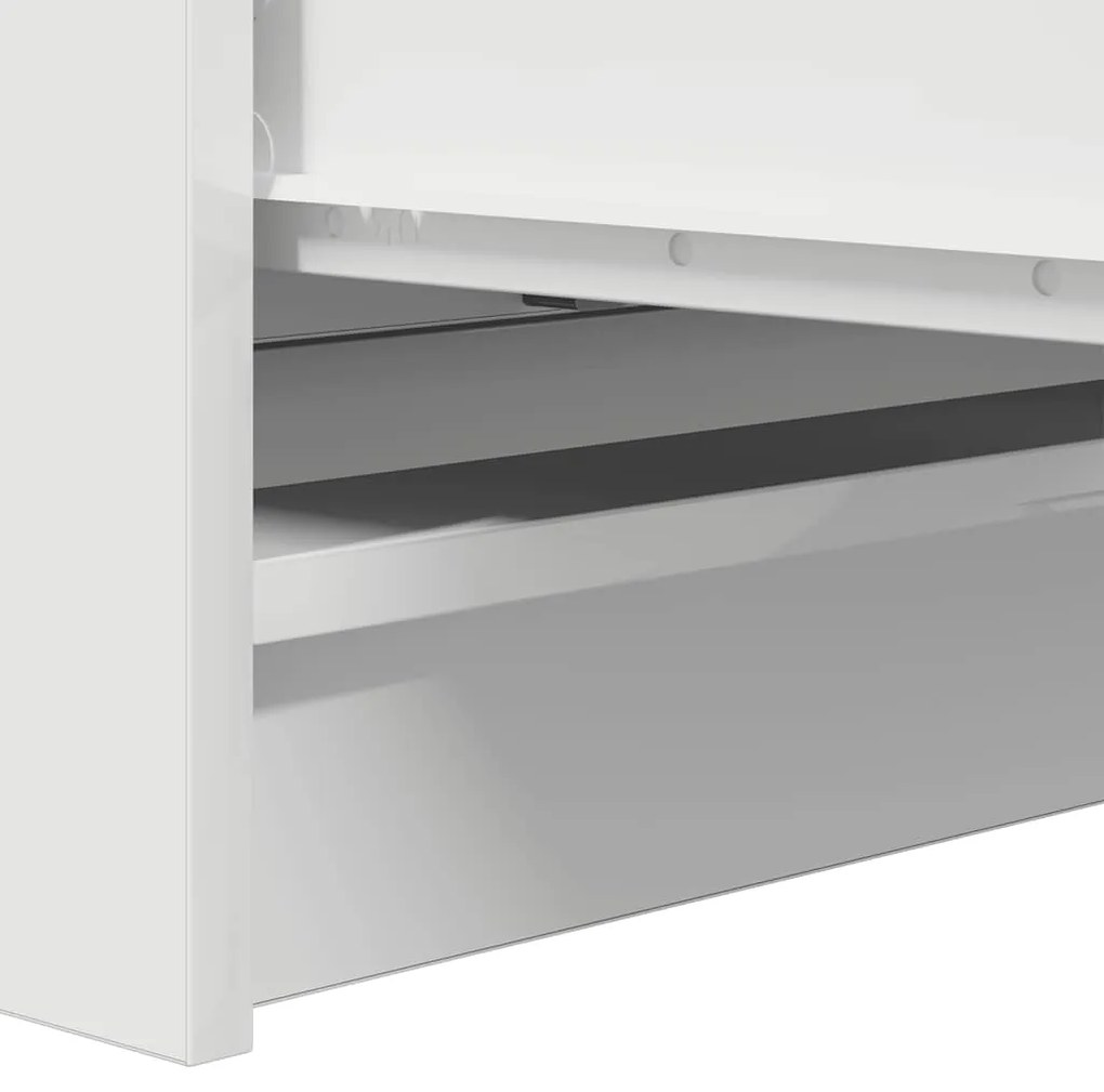 Aparador 80x35x76 cm derivados de madeira branco