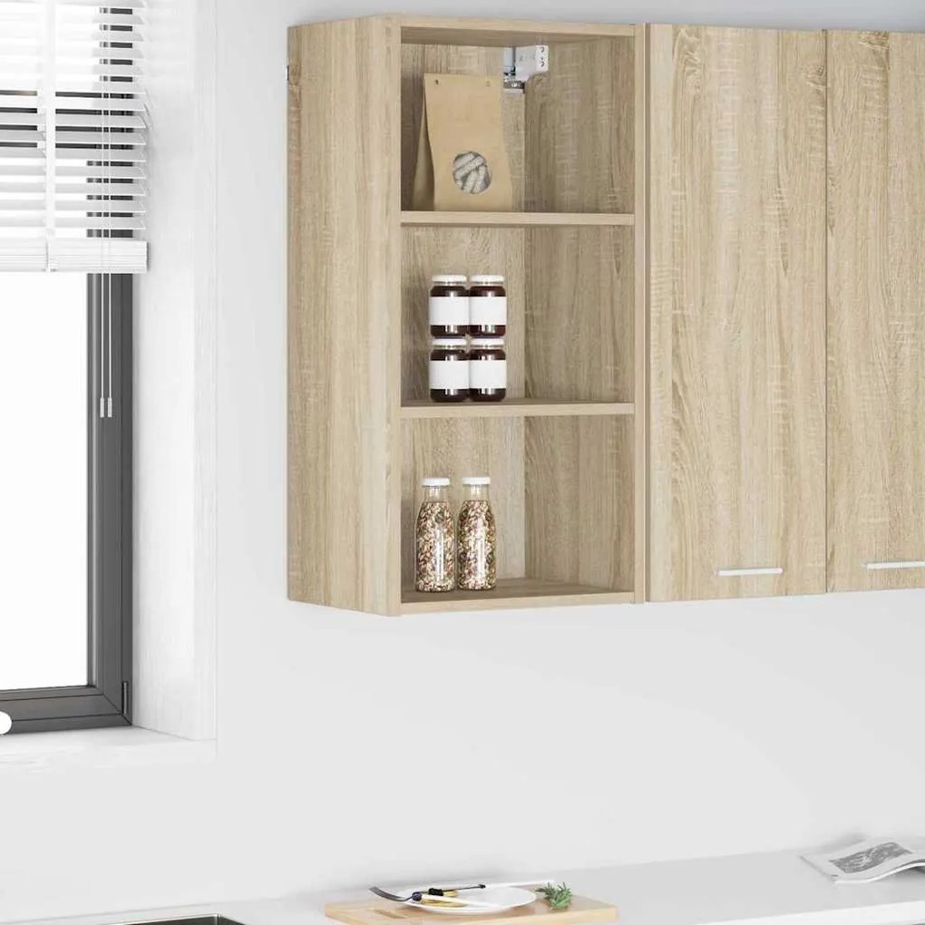 vidaXL Armário suspenso Carvalho Sonoma 40 x 29,5 x 80 cm