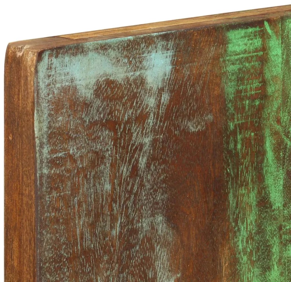 Bengaleiros parede 2 pcs 36x3x110 cm madeira recuperada maciça