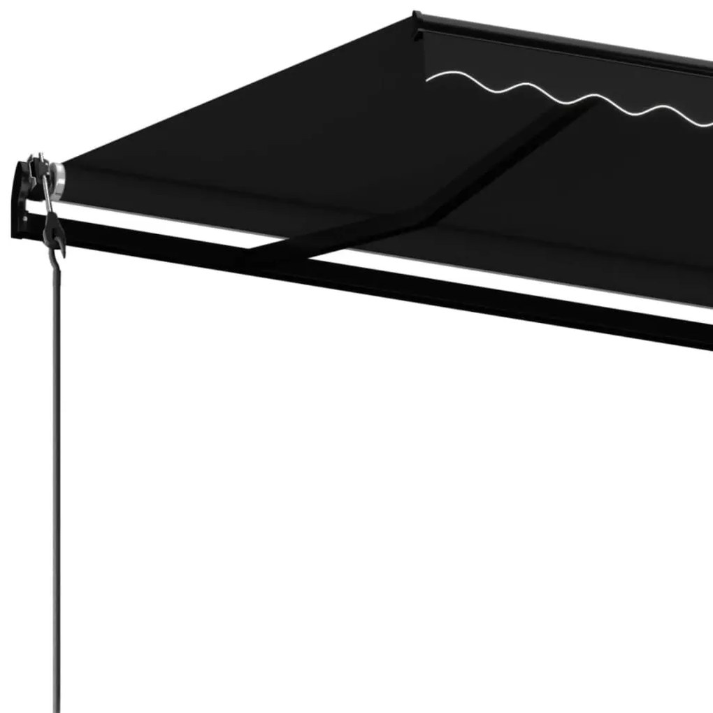 Toldo retrátil automático 400x350 cm antracite