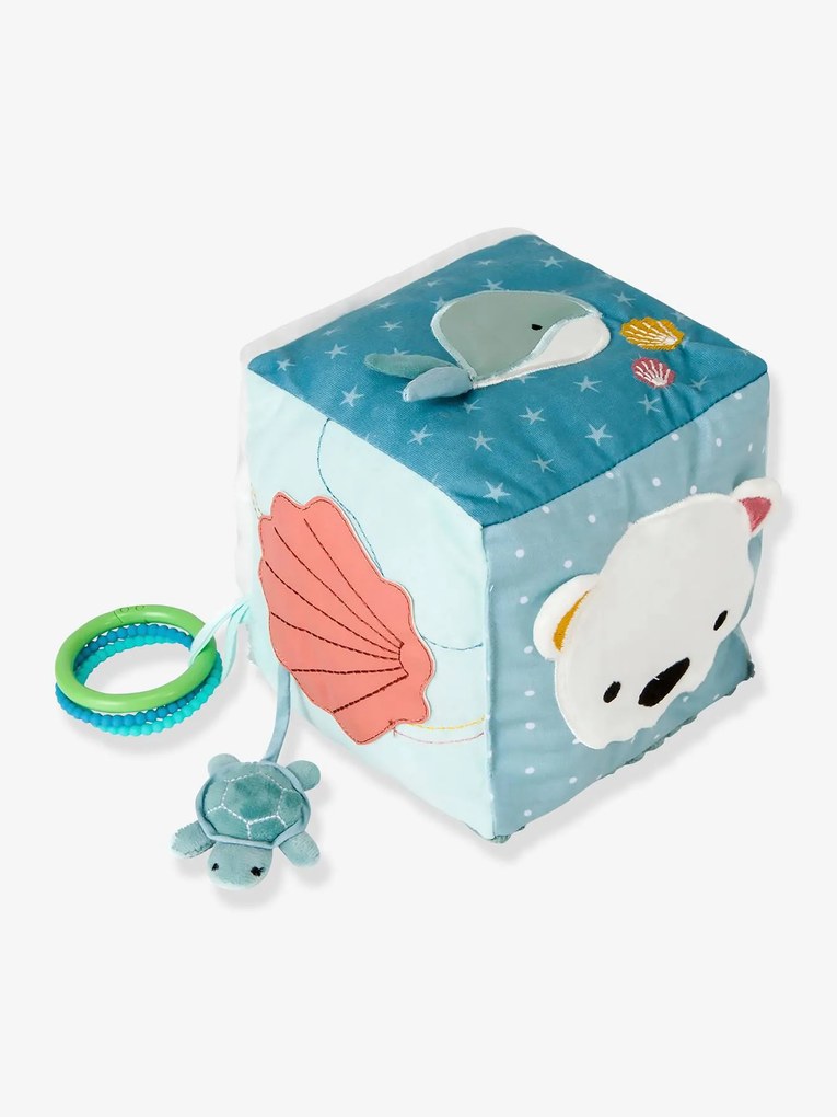 Cubo de atividades Oceano - LITTLE BIG FRIENDS azul