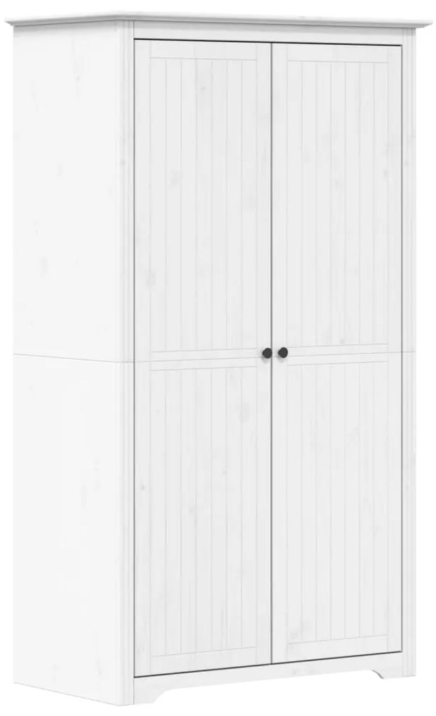 Roupeiro BODO 101x52x176,5 cm madeira de pinho maciça branco