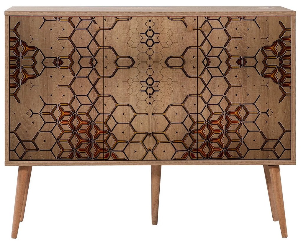 ****  
Console Mega – Carvalho Sonoma – 120x90x36 cm

**
