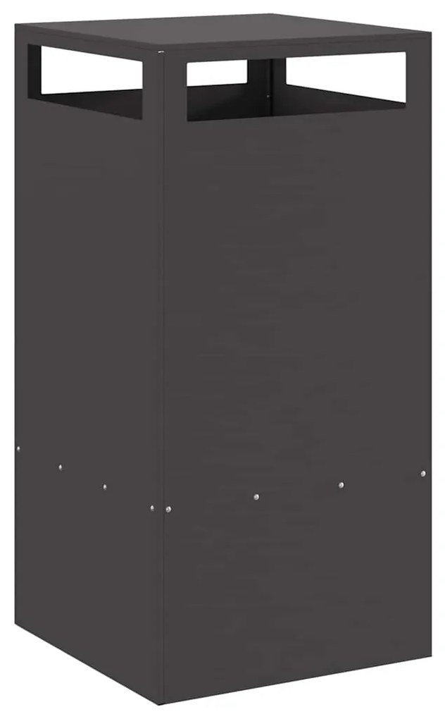 Lareira Preta 50x50x100 cm Aço