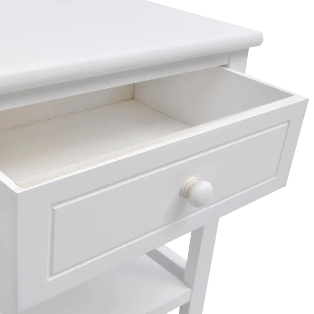 Cabeceiras, 2 pcs, madeira, branco