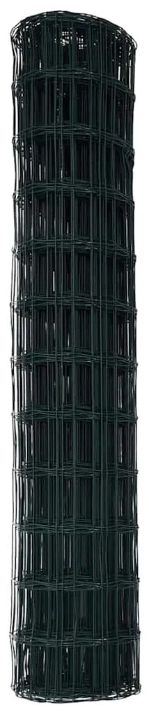 Cerca Euro Verde 1x25 m Aço