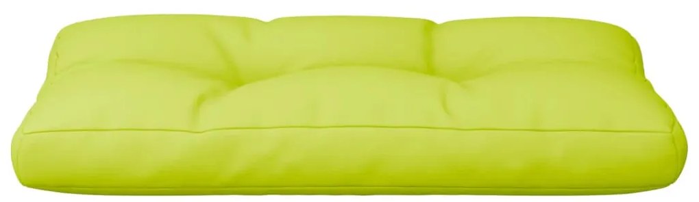 Almofadão p/ sofá de paletes 80x40x12 cm tecido verde brilhante