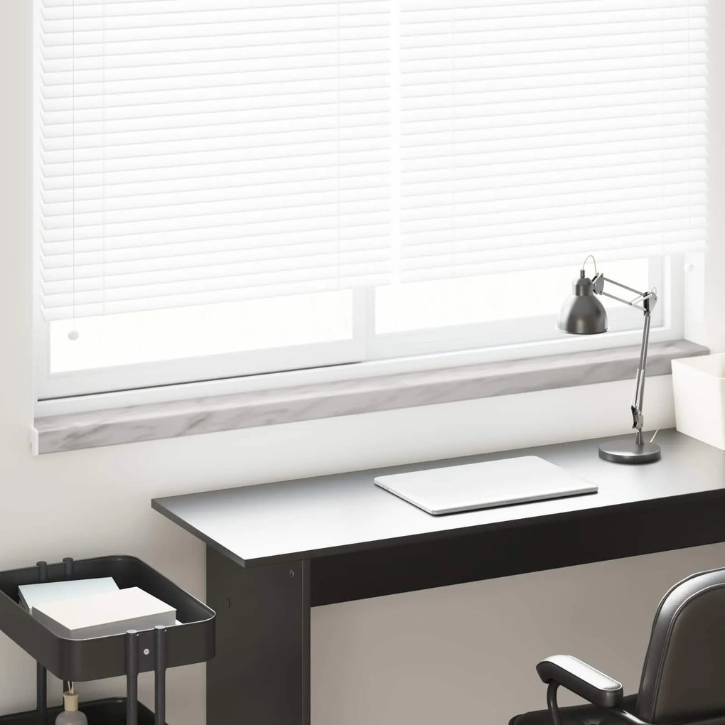 vidaXL Soleira de Janela Texto de Mármore -enure 160 x 15 x 4,5 cm PVC