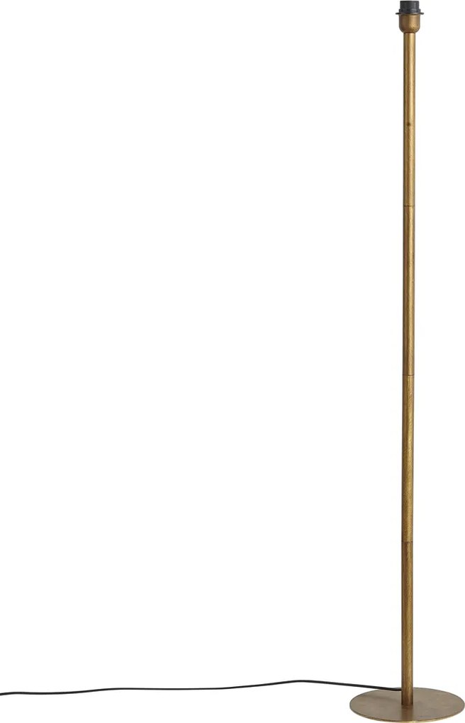Candeeiro de pé clássico dourado sem abajur - Simplo