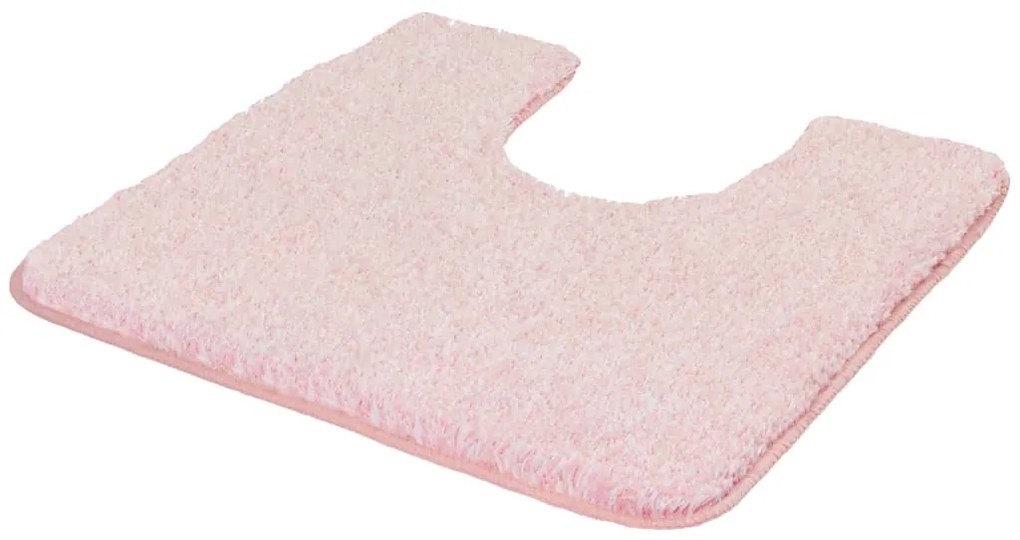 430258 Kleine Wolke 430258 Toilet Rug "Seattle" 55x50cm Light Pink