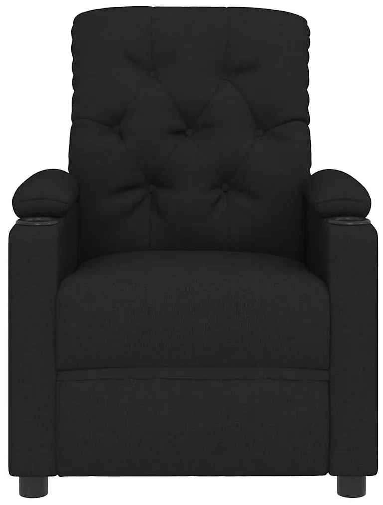 Poltrona de massagens tecido preto