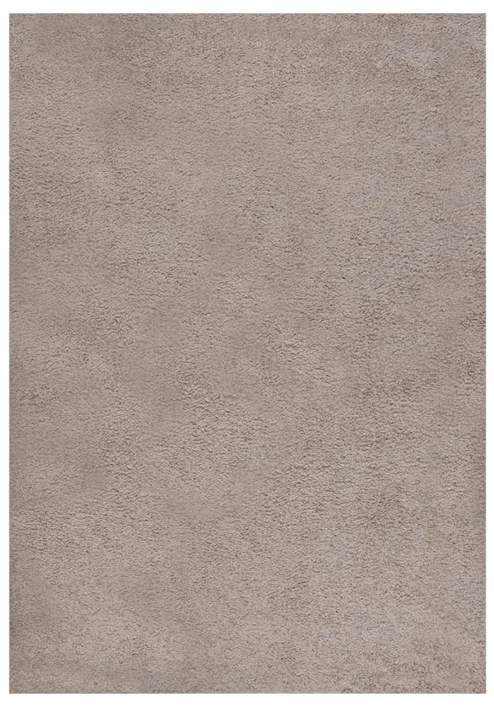 342143 vidaXL Tapete shaggy de pelo alto 140x200 cm bege