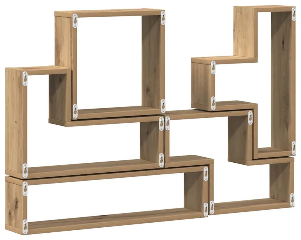 Cubo de Parede carvalho artisiano 96 x 12 x 64 cm