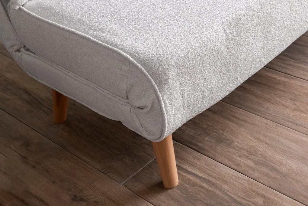 Sofá-Cama 2 Lugares Folde – Branco – 120 x 180 cm