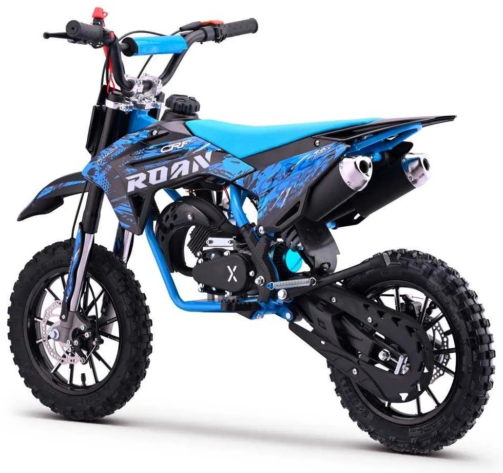 MINI MOTO Crianças MINICROSS gasolina 49cc Roan CRF 10/10" 3.5cv Azul