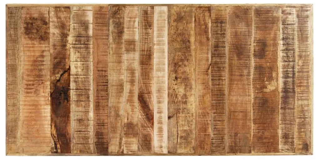 Mesa de jantar 200x100x75 cm madeira de mangueira maciça