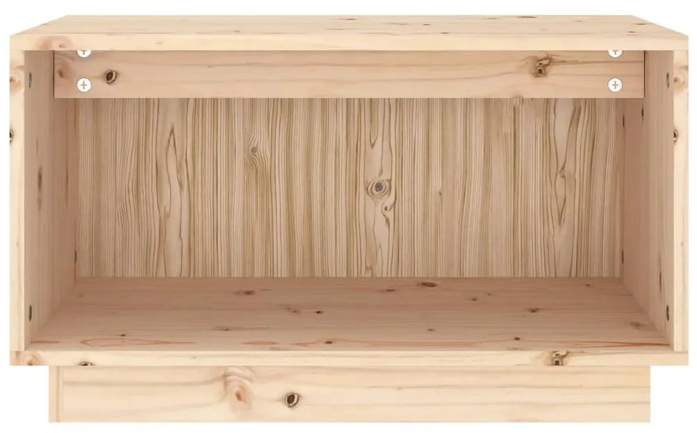 Móvel de TV 60x35x35 cm madeira de pinho maciça