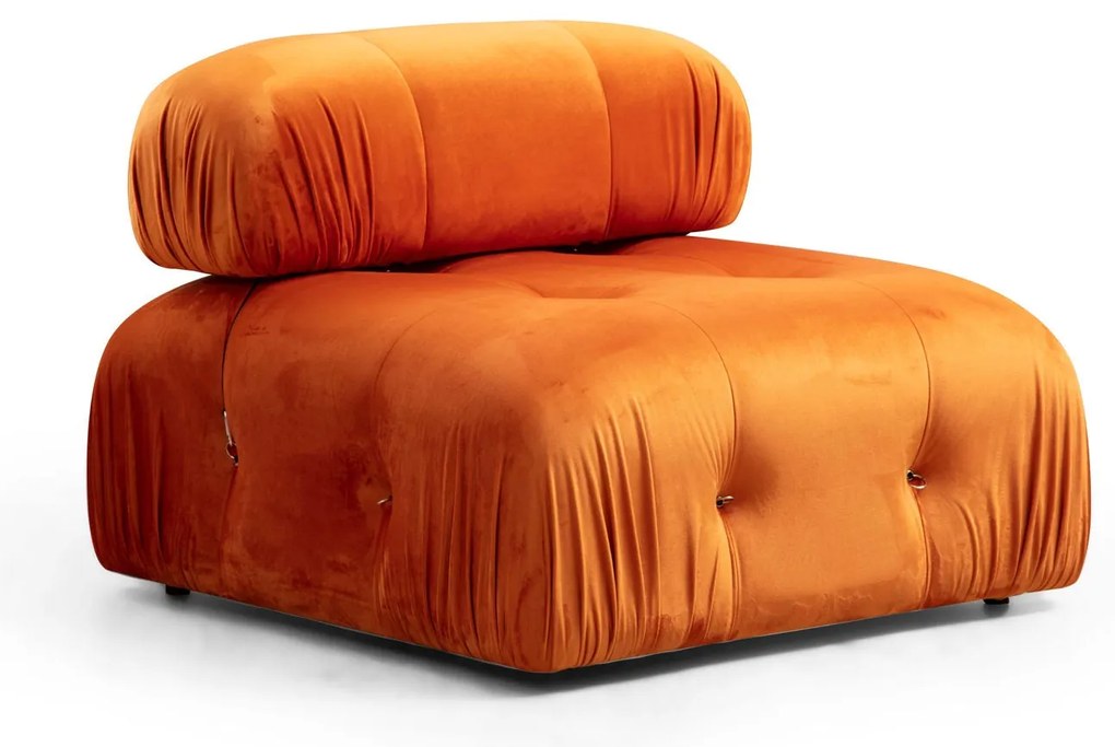 Sofá de Canto Bubble – Laranja – 288 cm x 190 cm