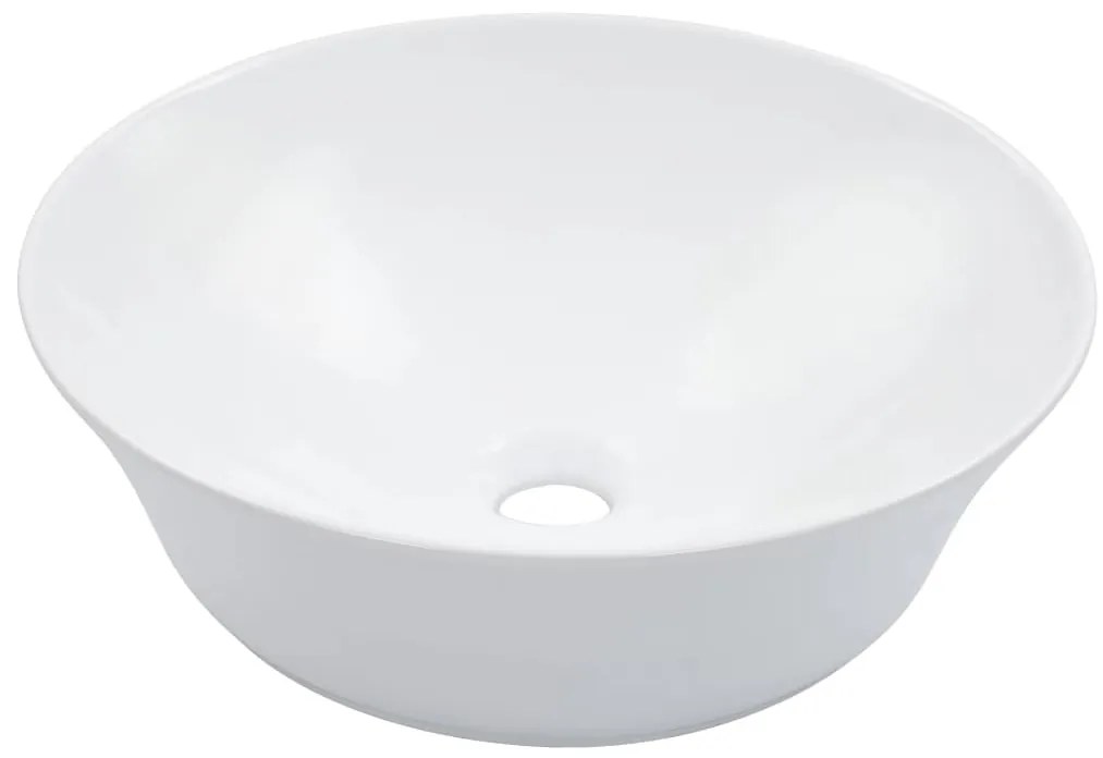 Lavatório 41x12,5 cm cerâmica branco