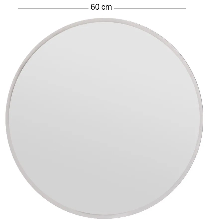 Espelho Ozze – Branco – 60x60x2,2 cm