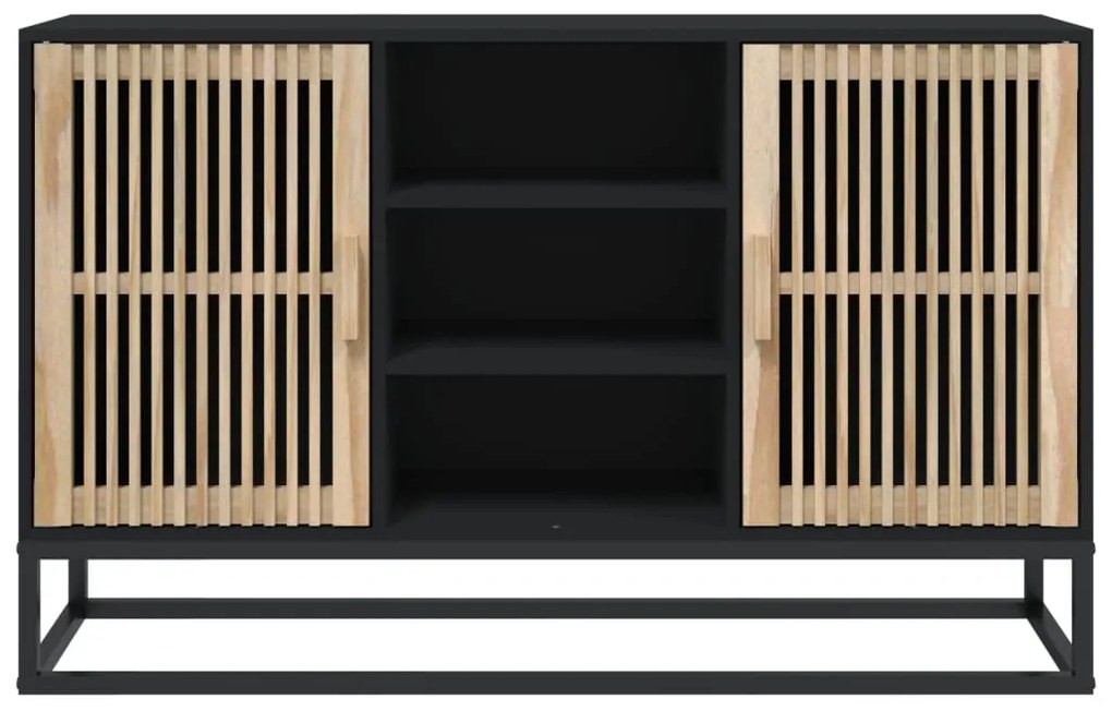 Aparador 105x30x65 cm derivados de madeira preto