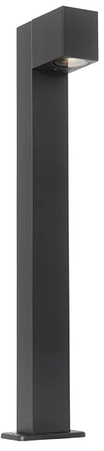 Candeeiro de pé exterior industrial preto 65 cm IP44 - Baleno