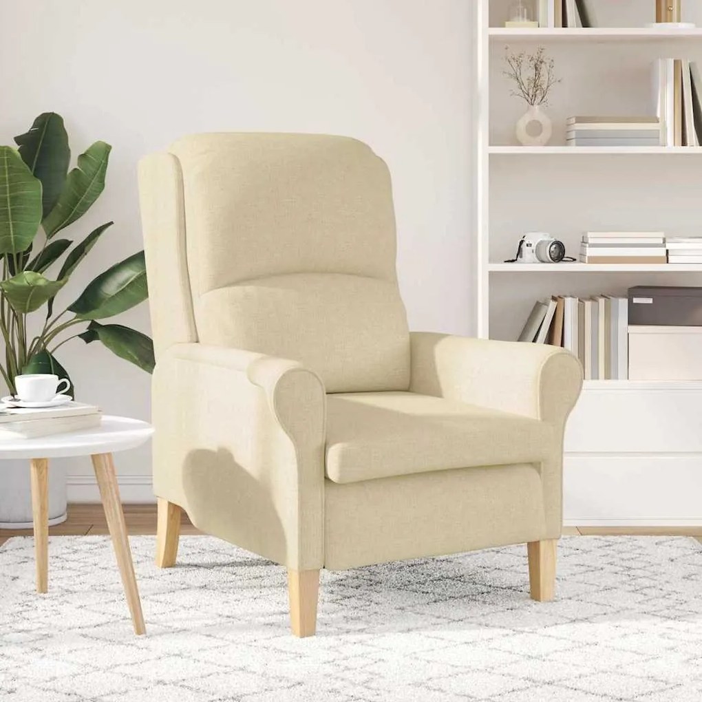 Cadeira Creme 52 cm Tecido
