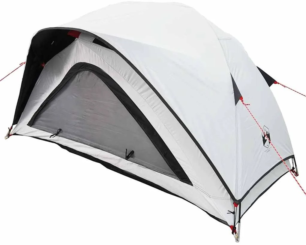 Tenda de campismo p/ 1 pessoa tecido opaco impermeável branco