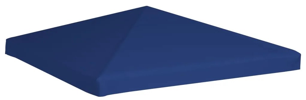 Cobertura de gazebo 310 g/m² 3x3 m azul