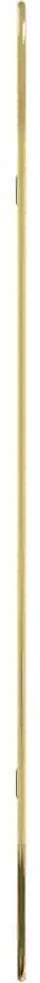 Espelho de parede 100x45 cm oval dourado