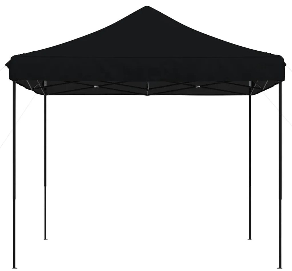 Tenda para festas pop-up dobrável 292x292x315 cm preto