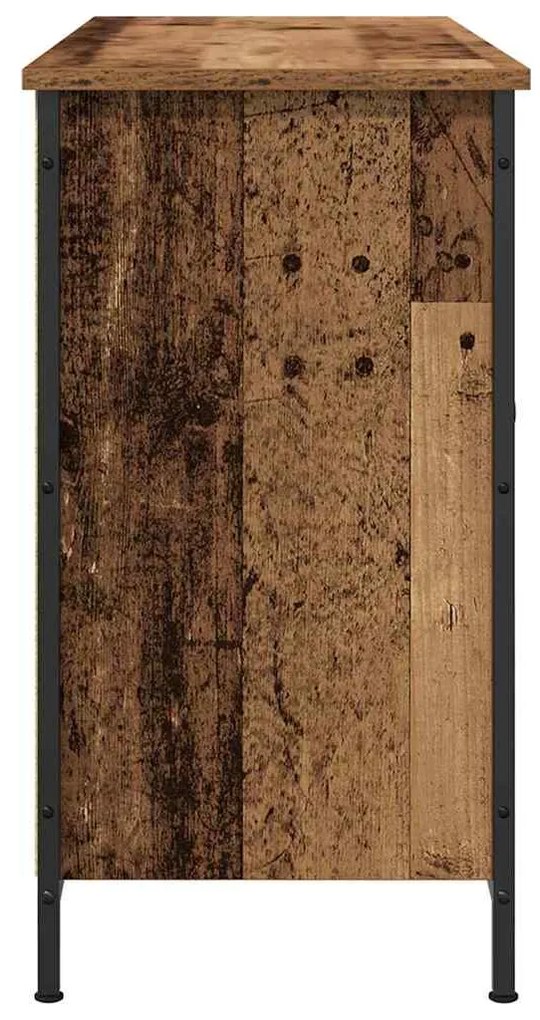 Aparador de TV vidaXL Caramelo Artesanal 101x35x65 cm em Madeira de En