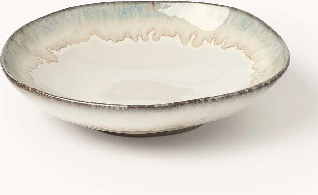 Pratos de sopa artesanais Myrtille, conjunto de 4