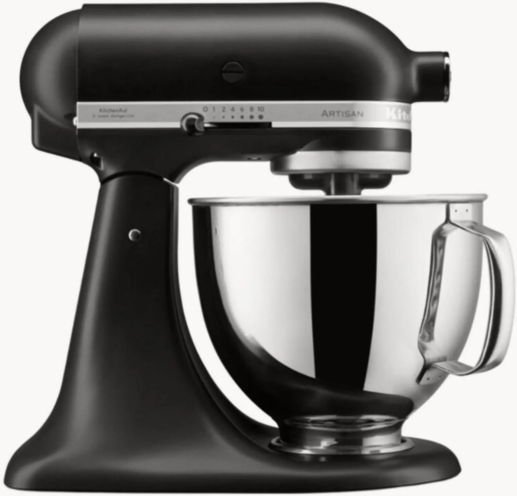 Batedeira com cabeça inclinável Artisan, 4,8 L, conjunto de 5