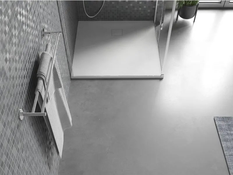 Mexen Bert base de duche quadrada SMC 80 x 80 cm, branco - 4K108080
