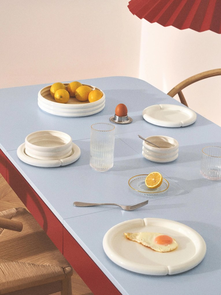 Serviço de mesa em porcelana Maira, 4 pessoas (12 uni.)