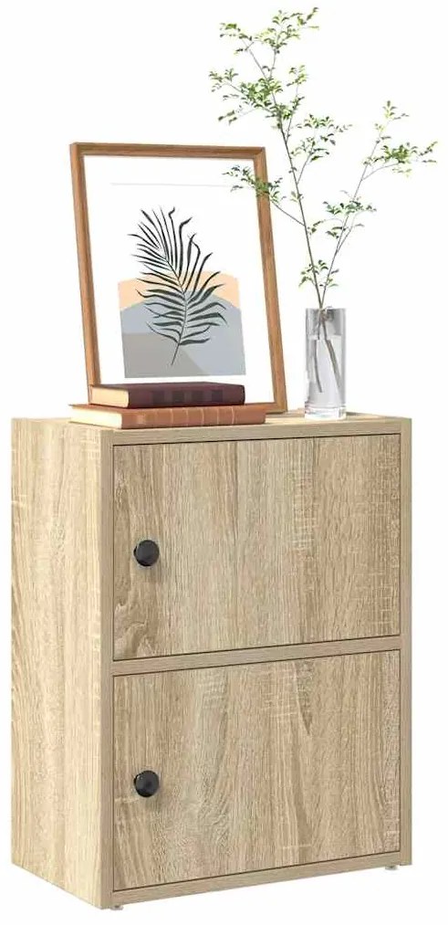 vidaXL Estante 40x24x52 cm derivados de madeira carvalho sonoma