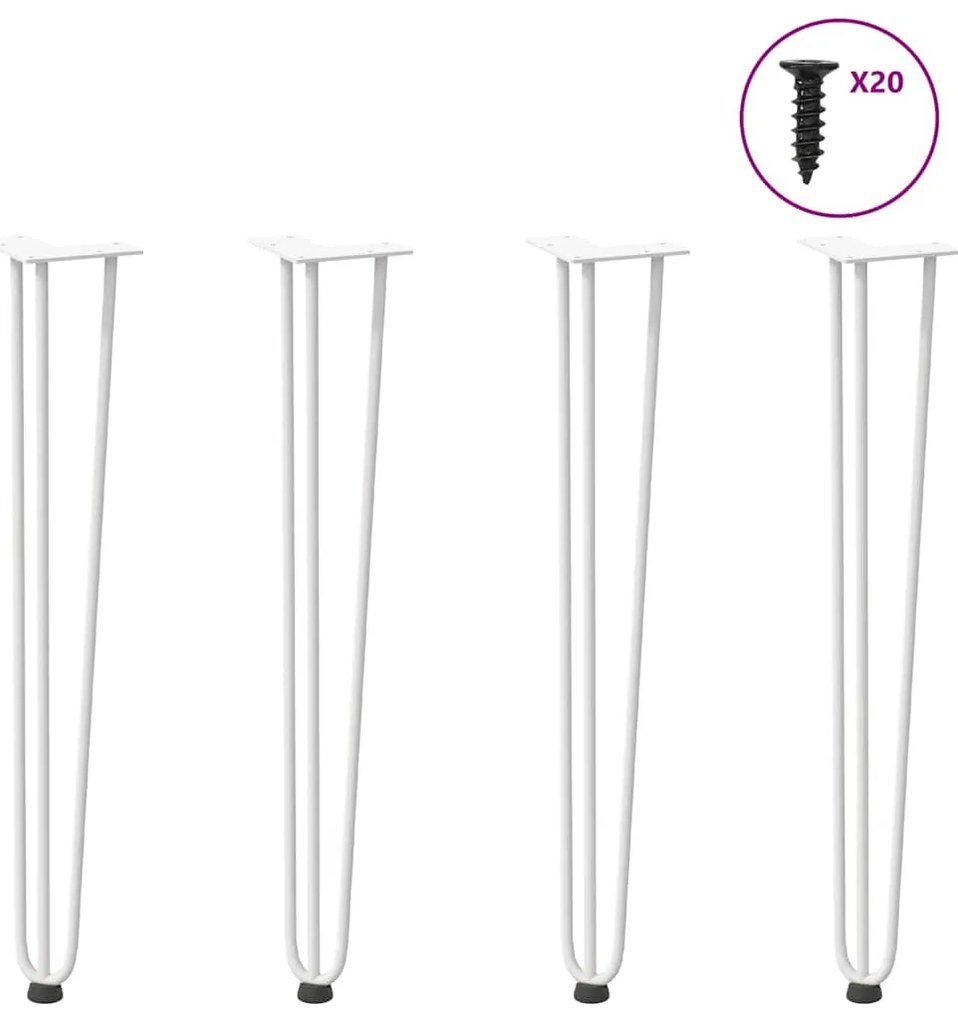 Pernas de grampo para mesas de console para mesa de console 4 peças Br