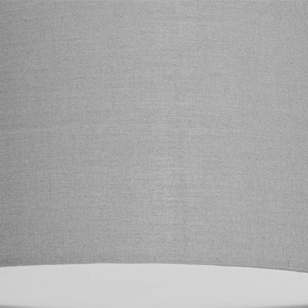 Candeeiro de teto branco, cinzento e castanho 3 luzes - Multidrum Moderno