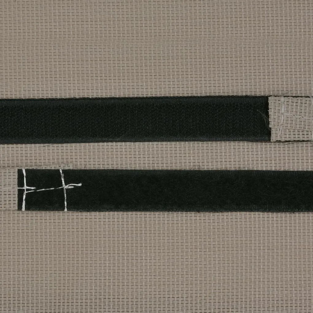 Encosto cabeça cadeira 40x7,5x15 cm textilene cinza-acastanhado