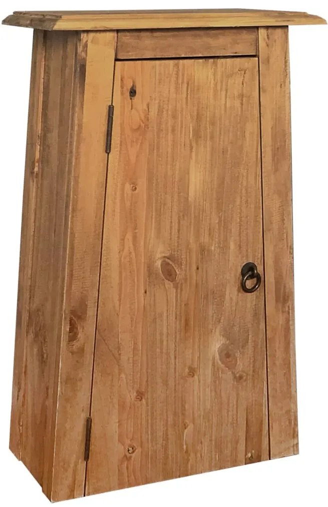 Conjunto de casa de banho 5 pcs madeira de pinho maciça