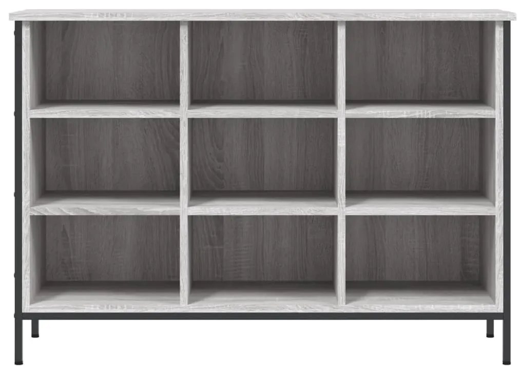 Sapateira 100x35x70 cm derivados de madeira cinzento sonoma