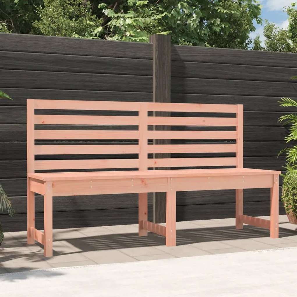vidaXL Banco de jardim 157,5 cm madeira de douglas maciça