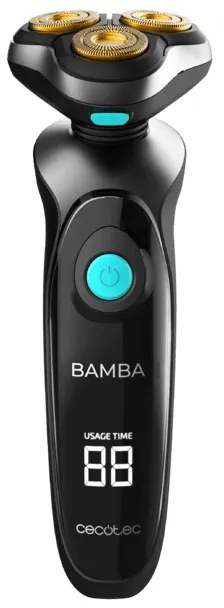 Máquina de barbear Cecotec PrecisionCare TwistGroom 10 em 1 com base de carregamento, bateria de lítio, lâminas de aço inoxidável com revestimento de