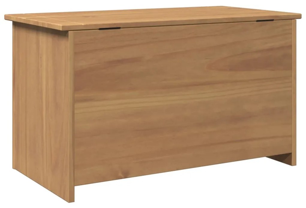 Caixa de arrumação com tampa Panama 79x42x46 cm pinho maciço
