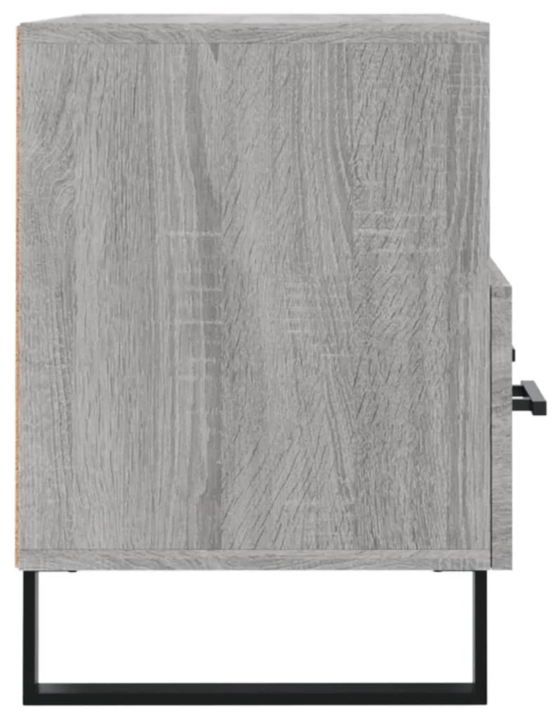 Móvel de TV 80x36x50 cm derivados de madeira cinzento sonoma