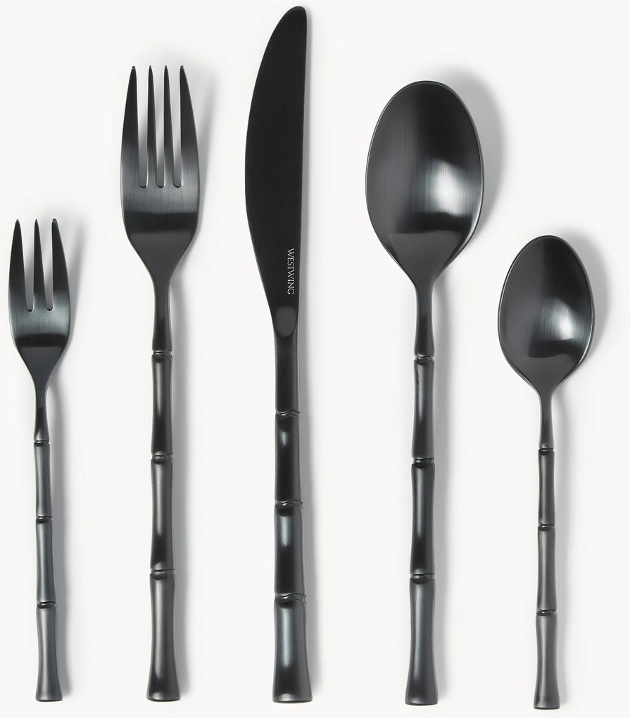 Conjunto de talheres escovados Orso, vários tamanhos