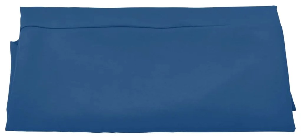 Tecido substituição p/ guarda-sol cantilever 350 cm azul-ciano